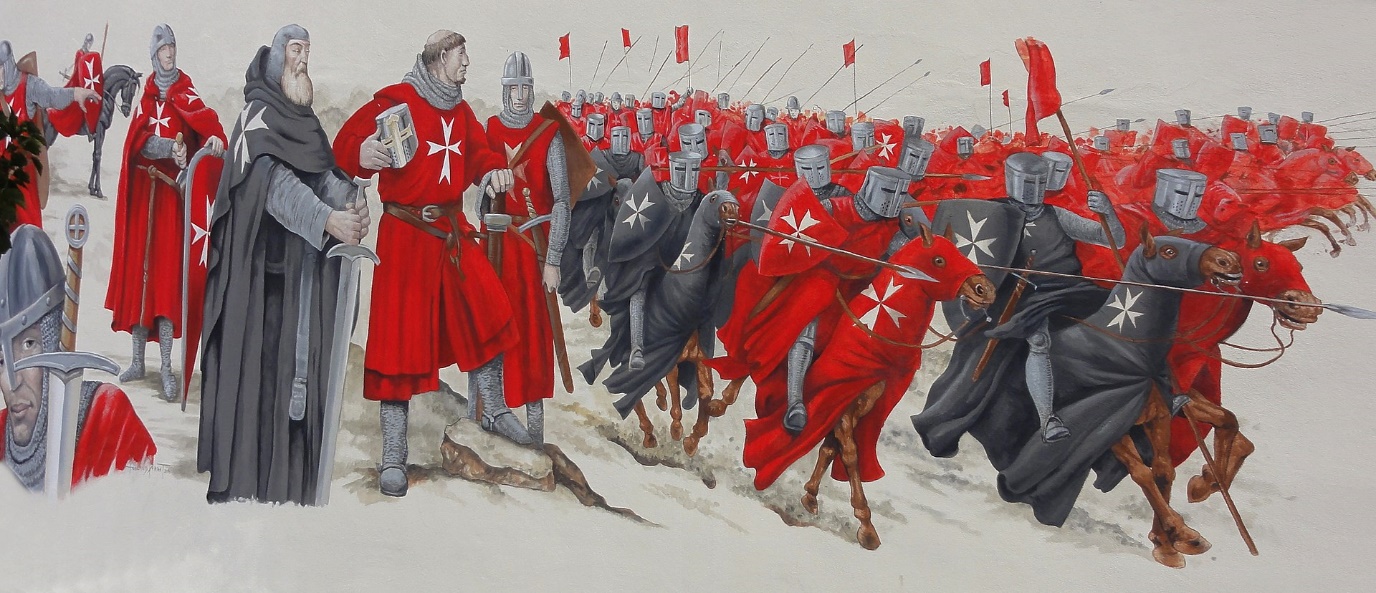 The Templars, Hospitallers and the Crusaders