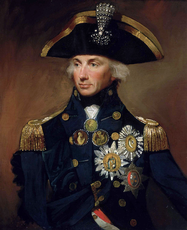 Vice-Admiral, Lord Viscount Horatio Nelson and The Battle of Trafalgar